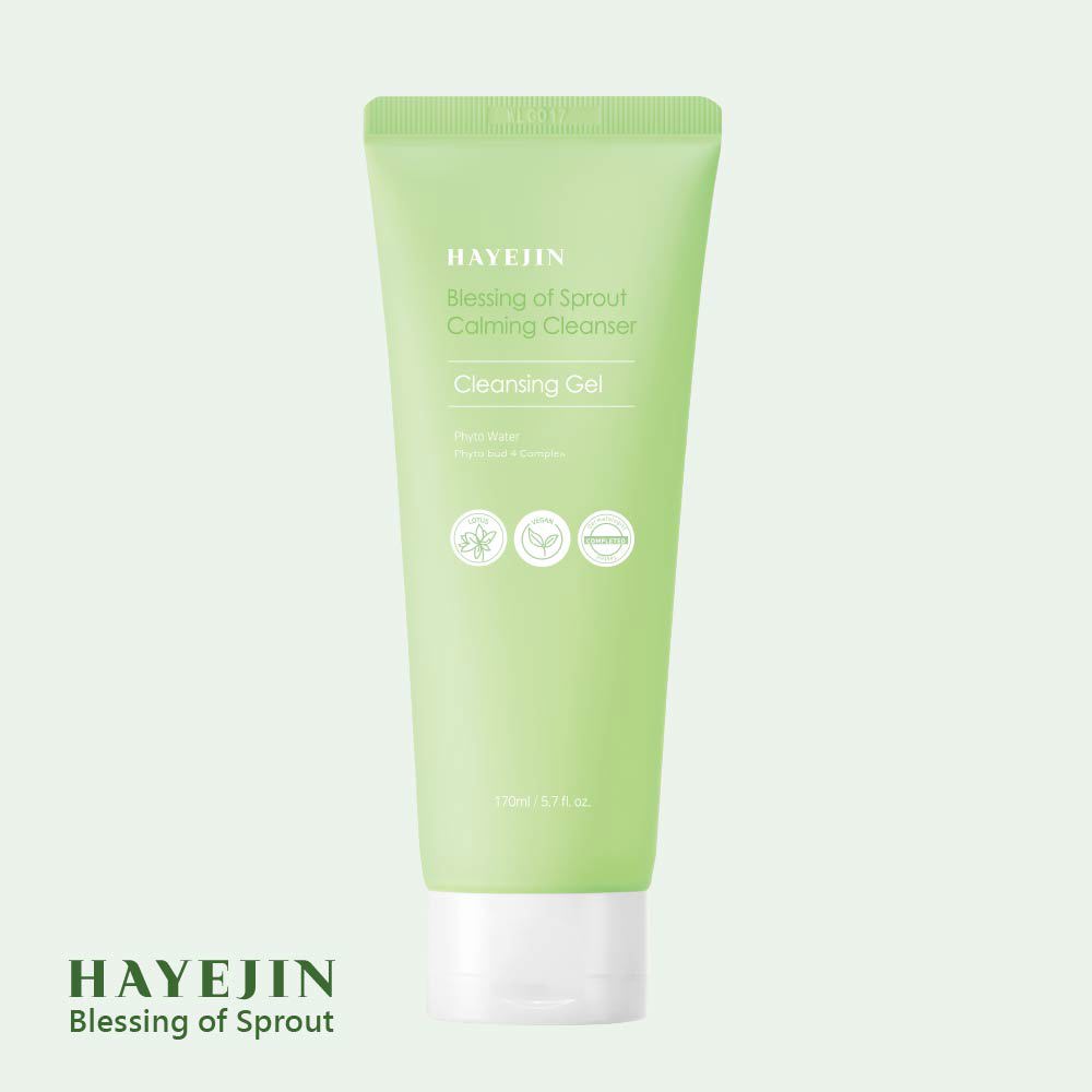 HAYEJIN萌芽祝福蓮萃新生舒緩潔面凝露 (170ml)