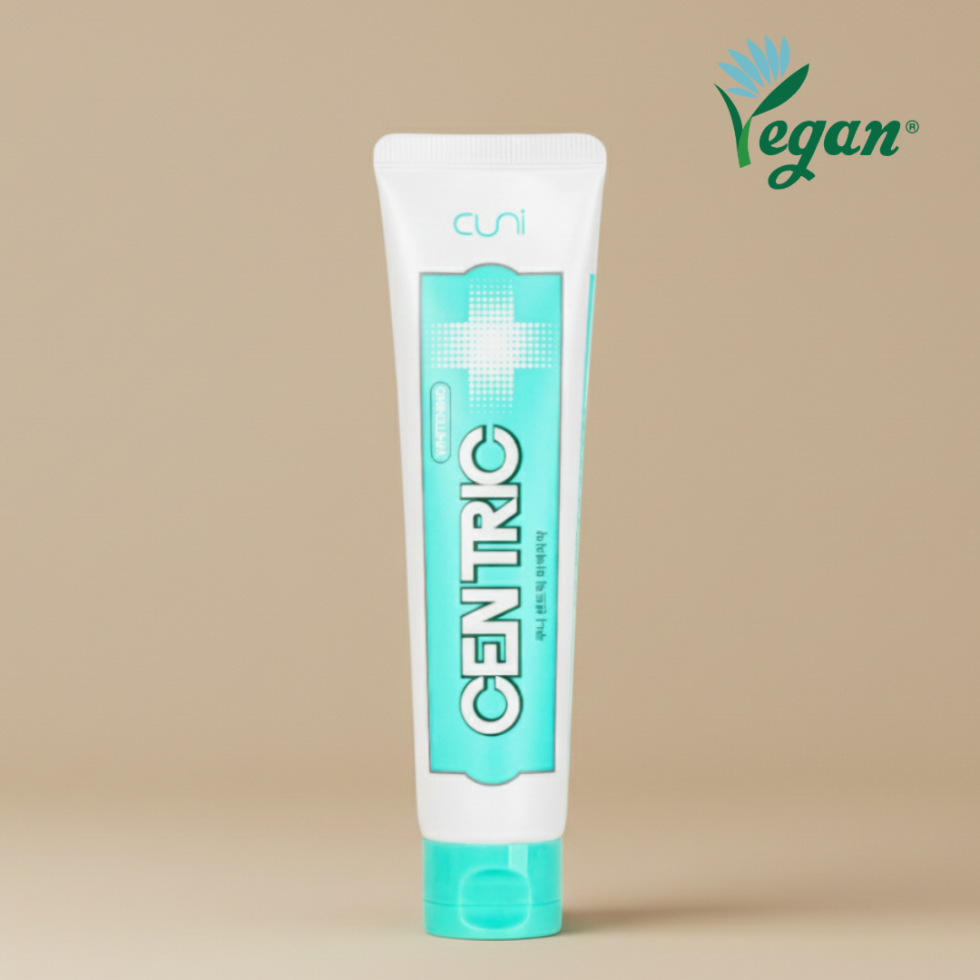 韓國 CUNI Centric 專業美白純素牙膏 130g