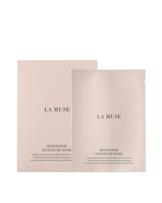 LA MUSE 生物纖維素經典面膜(5ea) | 深層保濕、緊縮和緊緻護理,修復肌膚 | 恢復活力和保濕 | 冷卻和舒緩敏感肌膚 | 面膜 韓國護膚
