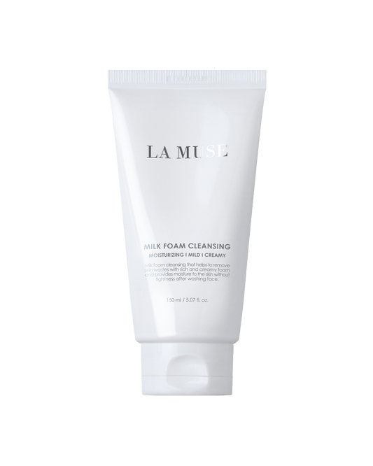 LA MUSE牛奶泡沫潔面乳150ml MILK FOAM CLEANSING
