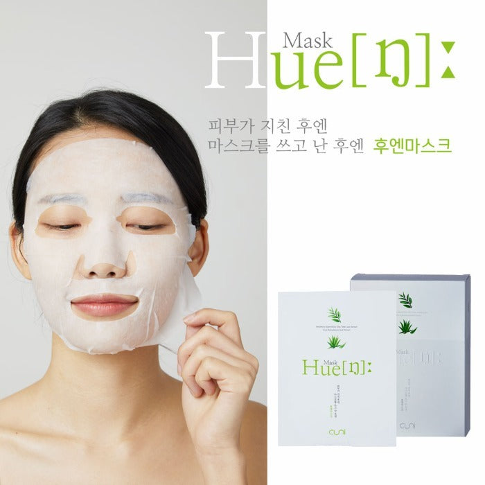 韓國 CUNI Hue[n] 冰透茶樹蘆薈極速鎮靜面膜(Tea Tree Aloe Mask Pack)